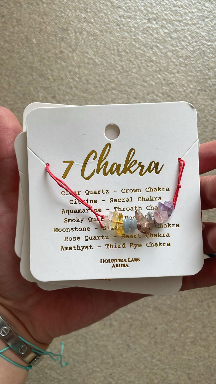 7 chakra card