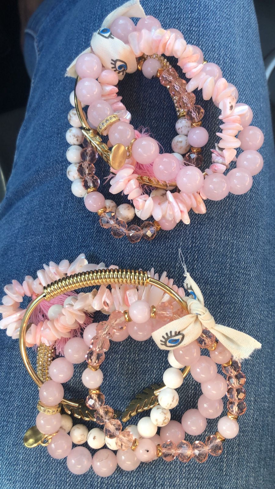Lolita bracelet set pink B8