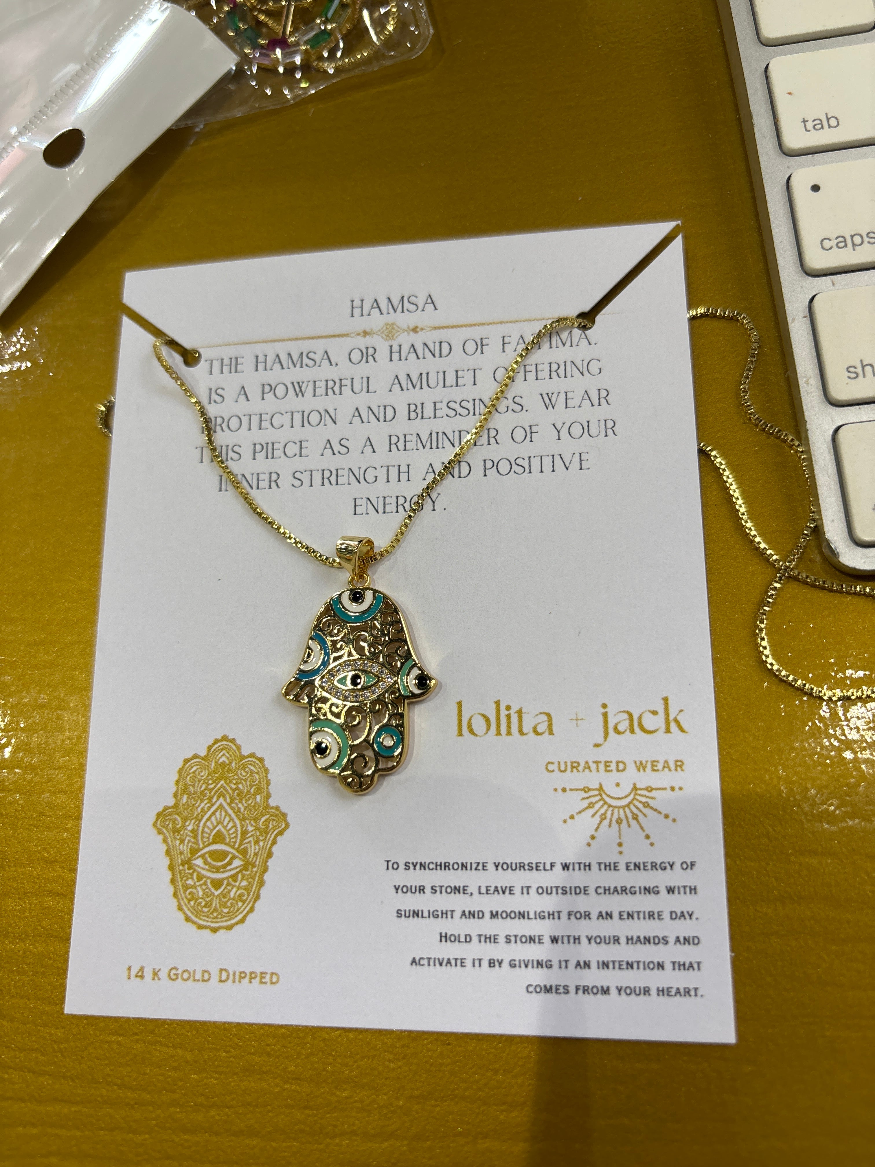 Necklace Hamsa
