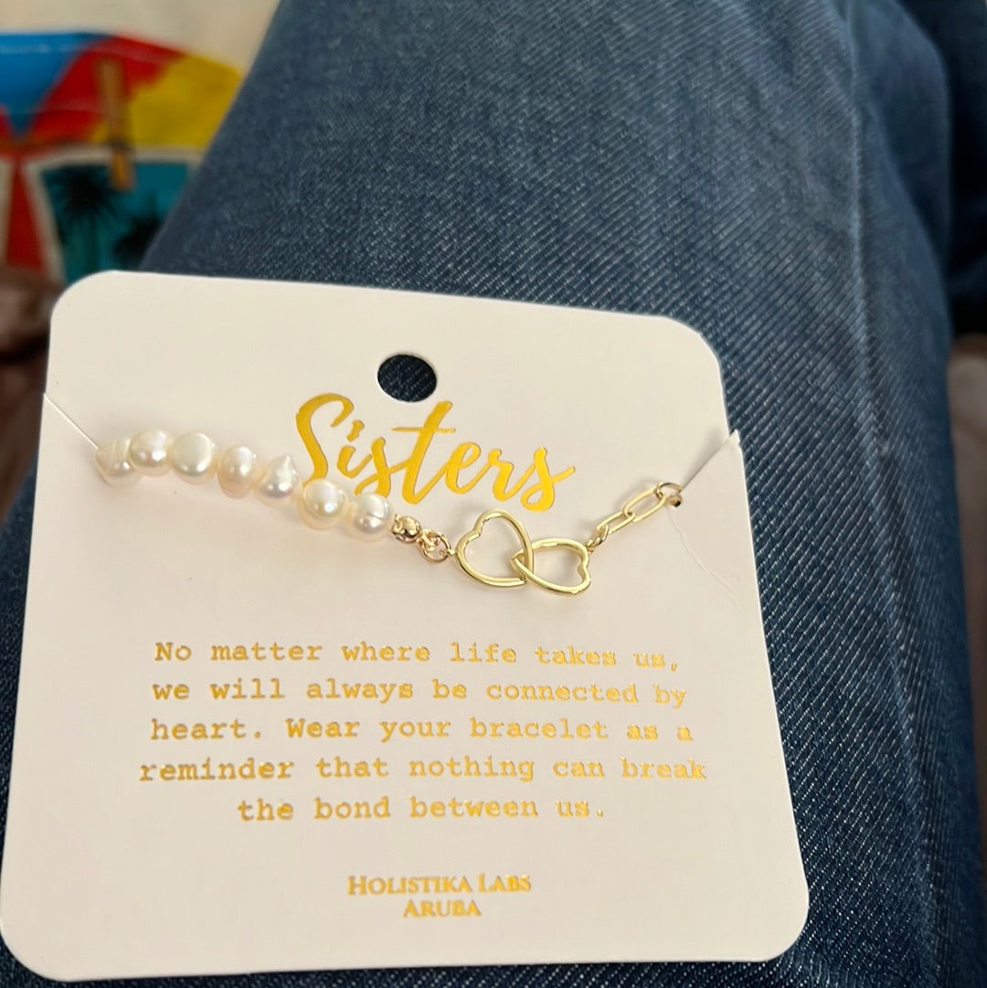 Sisters Card bracelet