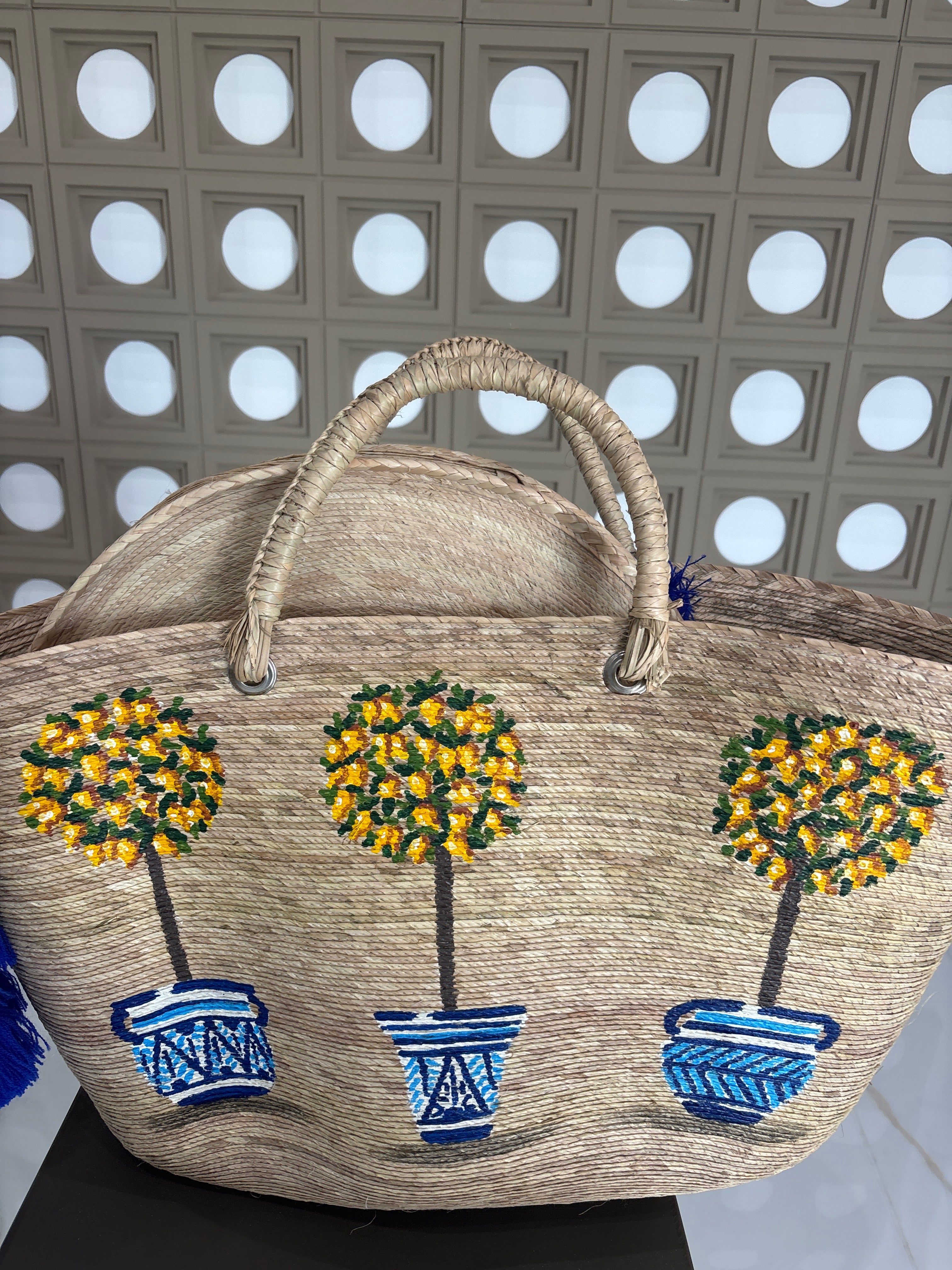 Beach bag limoncello