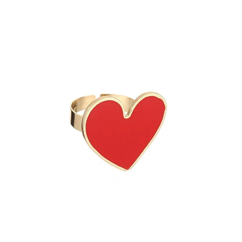 Ring Red Heart