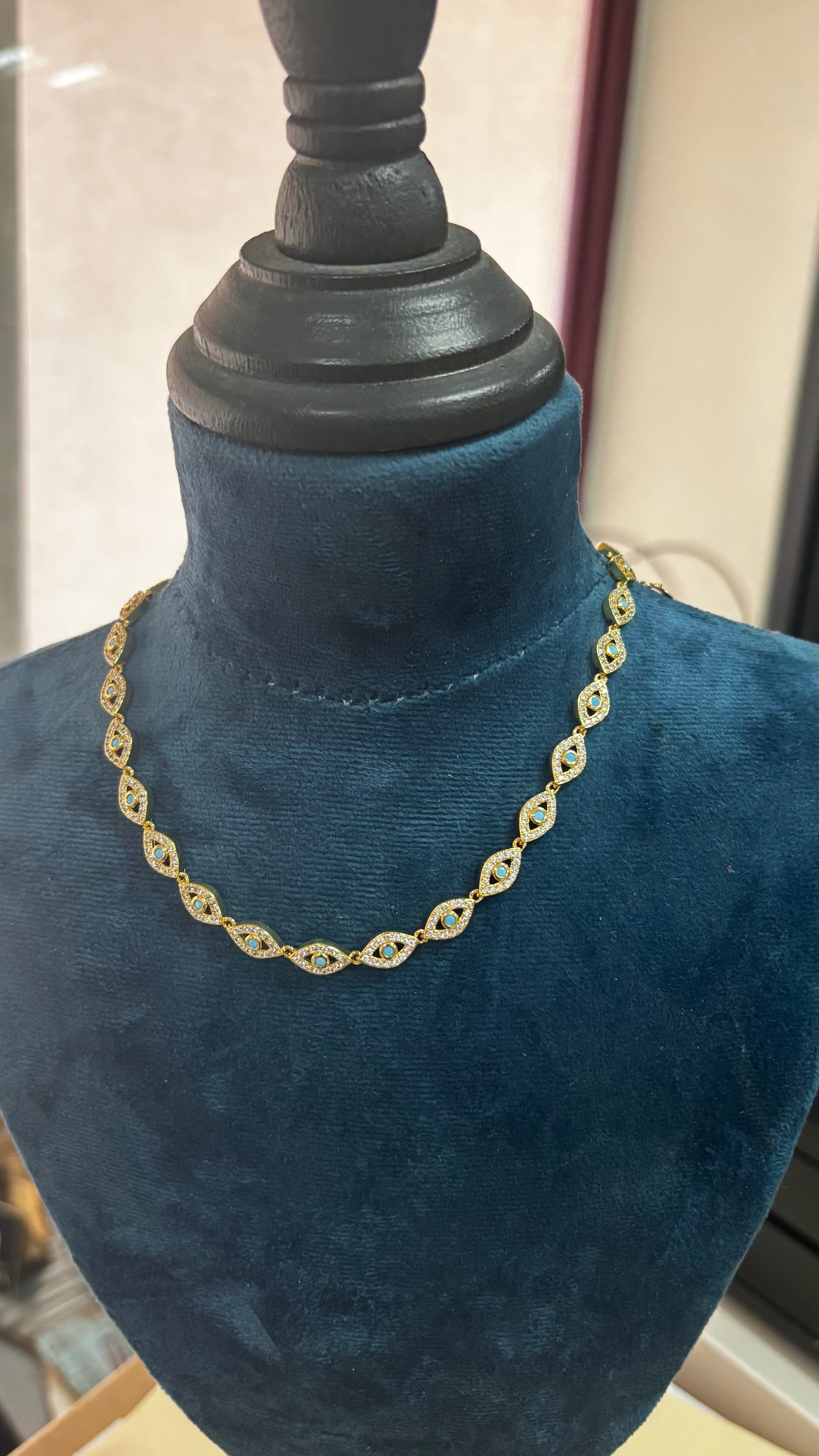 Necklace Evil Eye Zircona