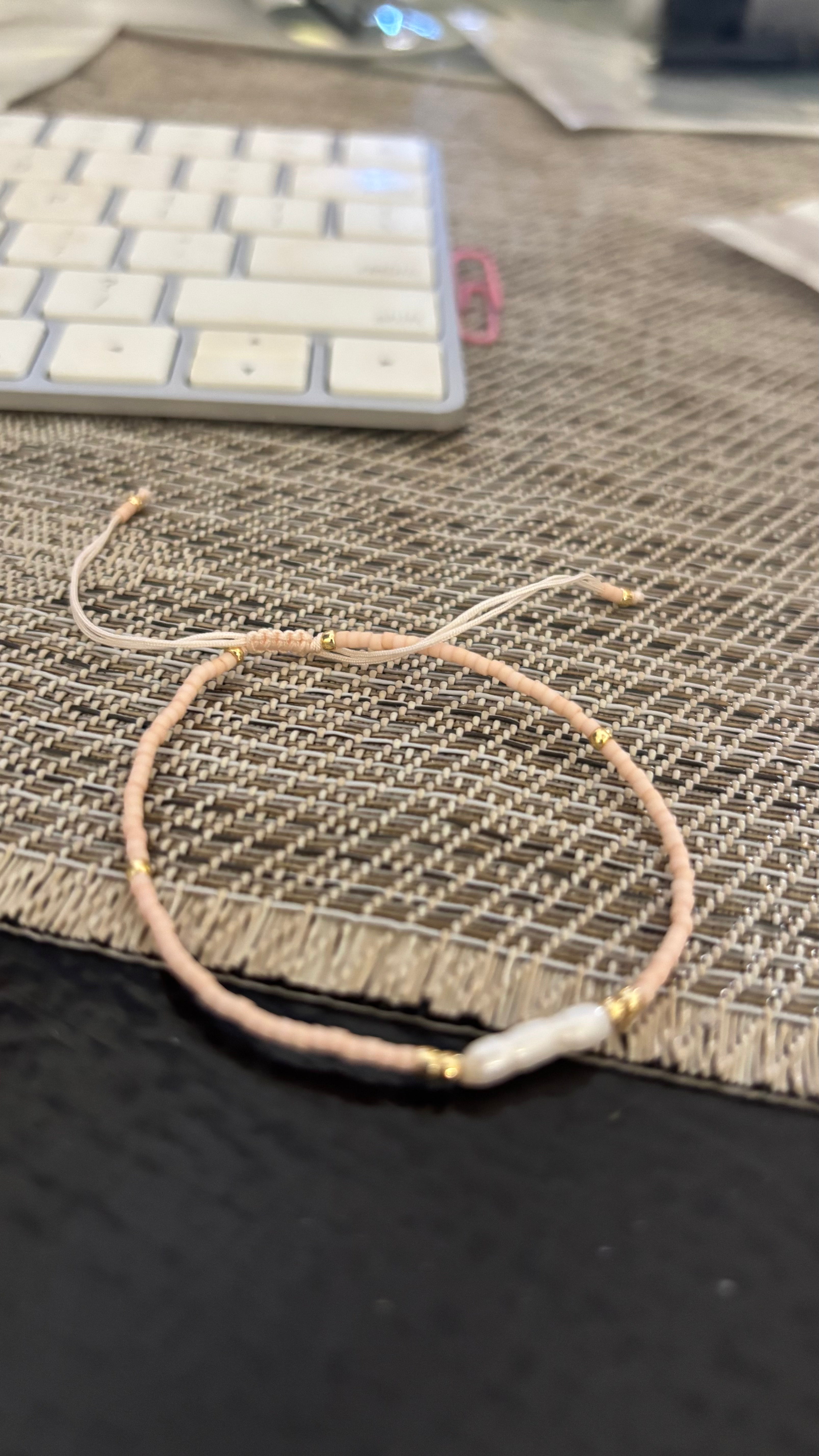bracelet pink nacaar cord