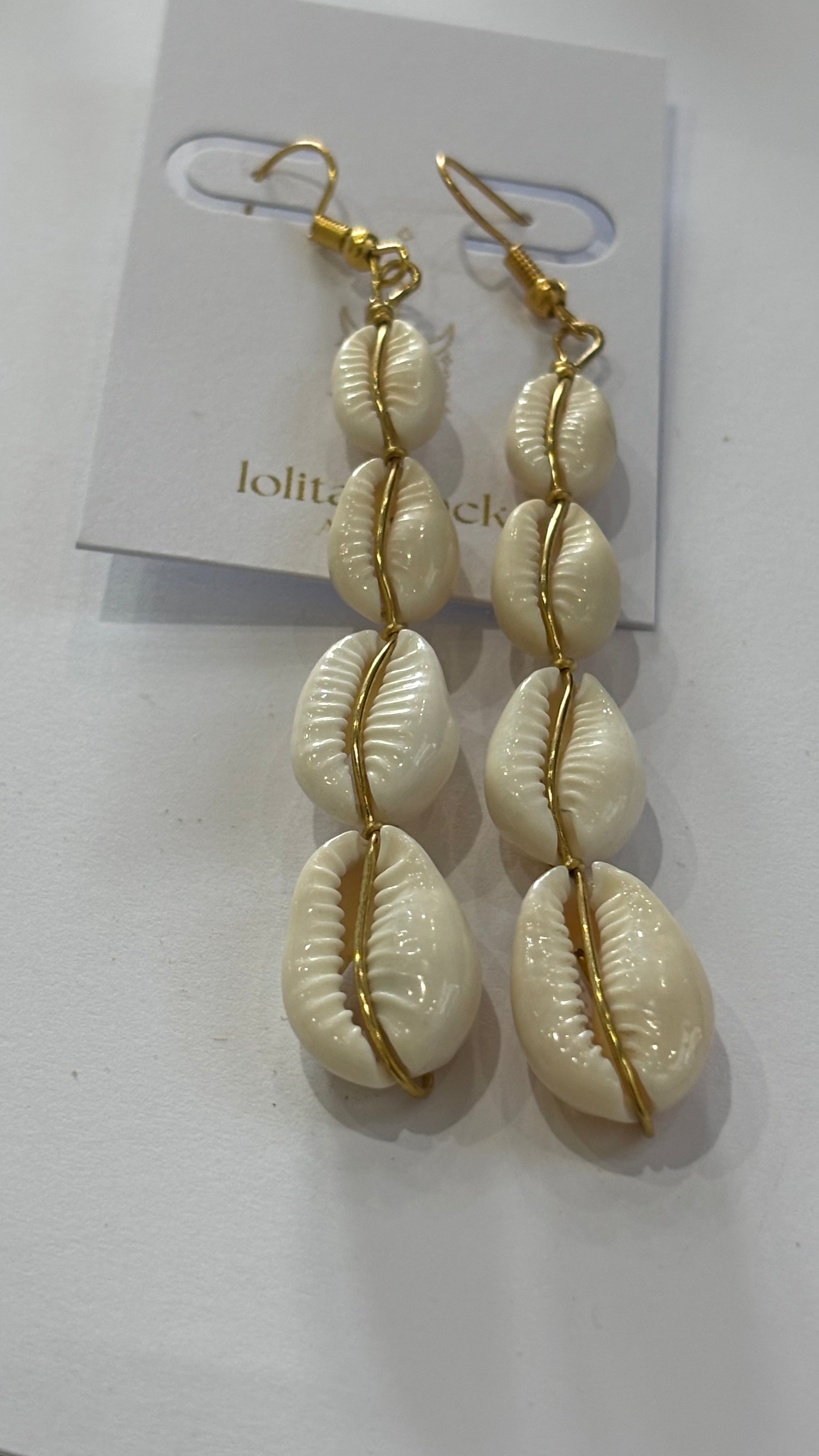 Earring Long Shells