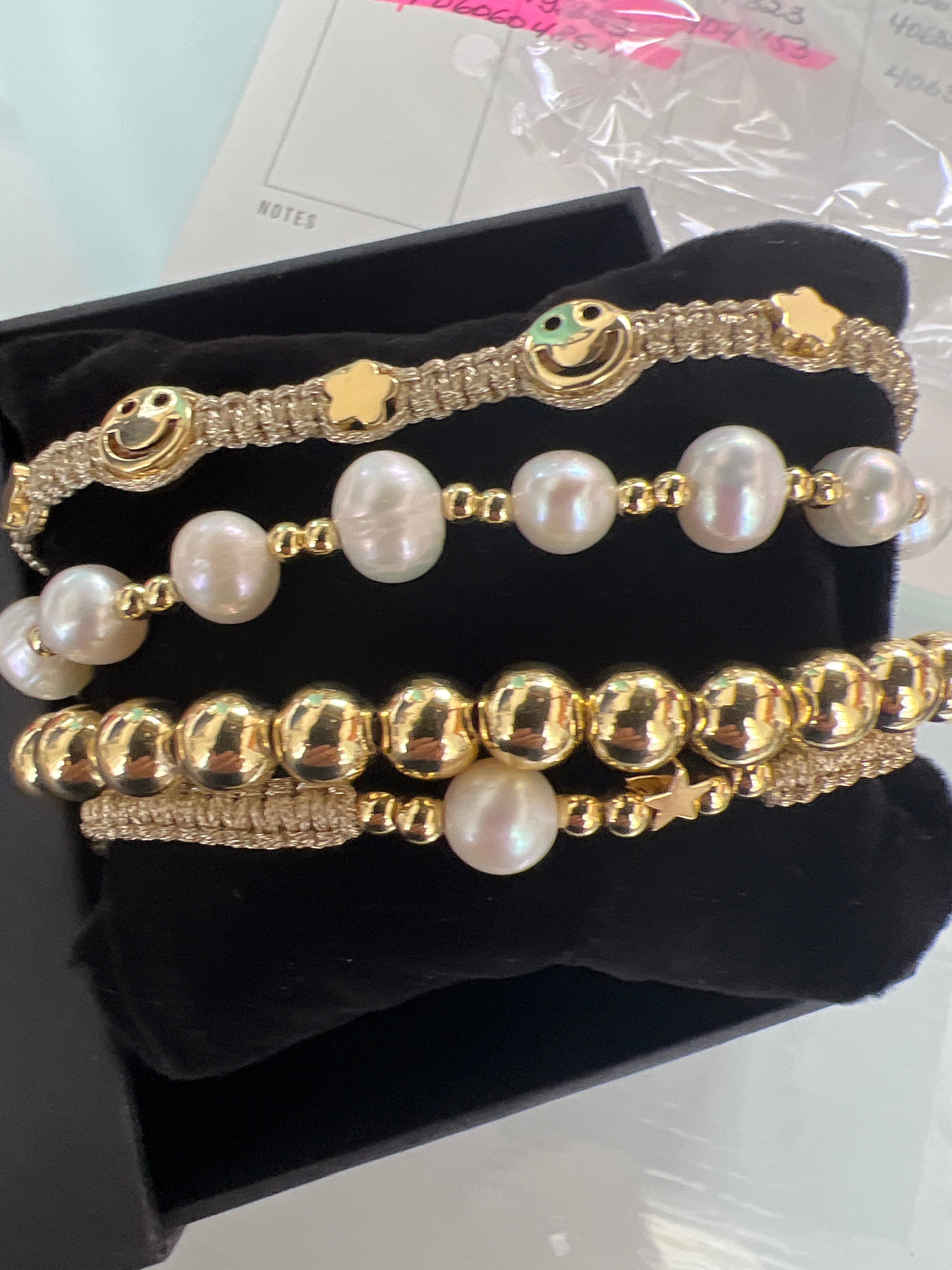 Del Mar bracelet beige pearl