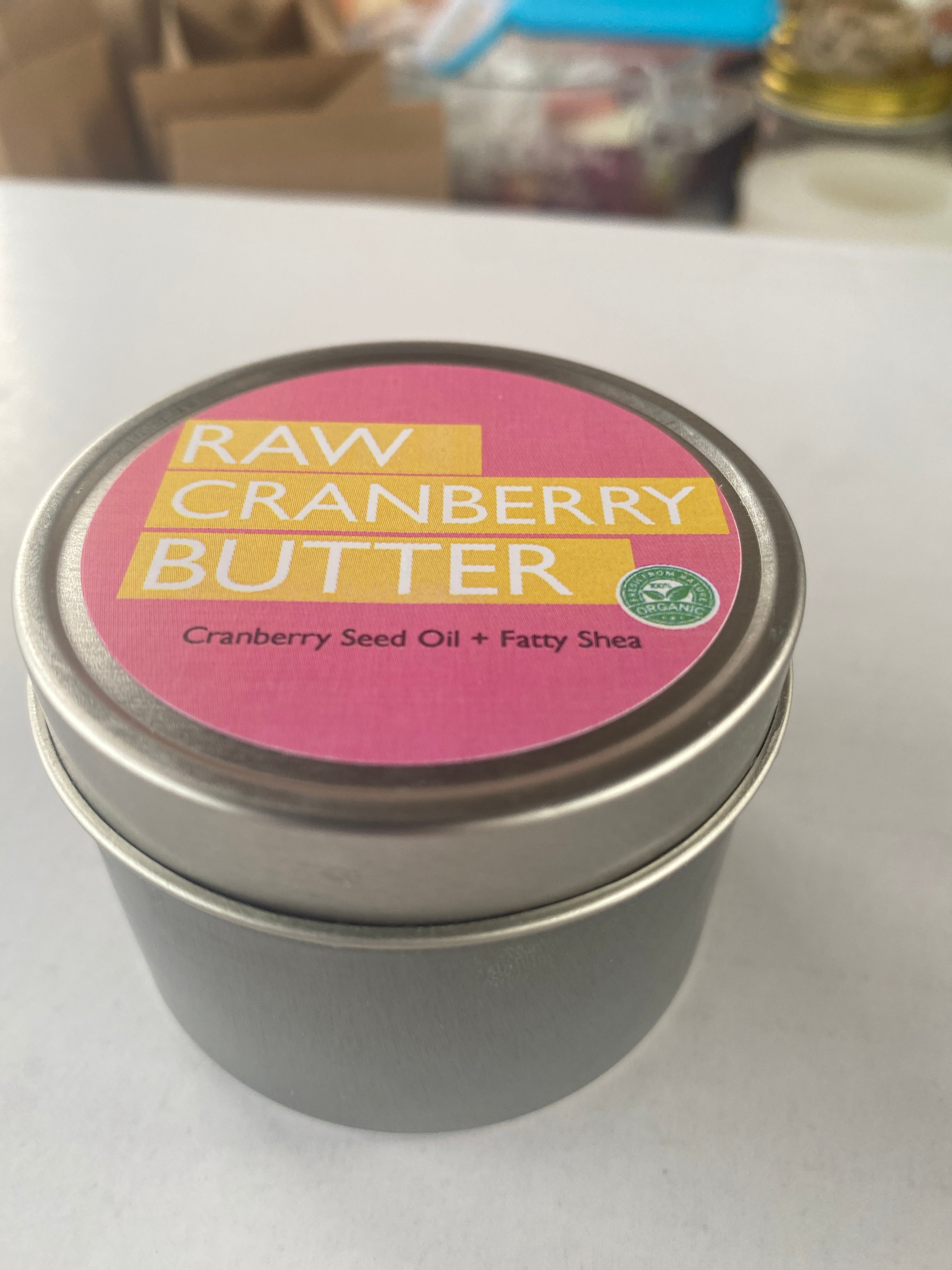 Raw Cranberry Butter - Small