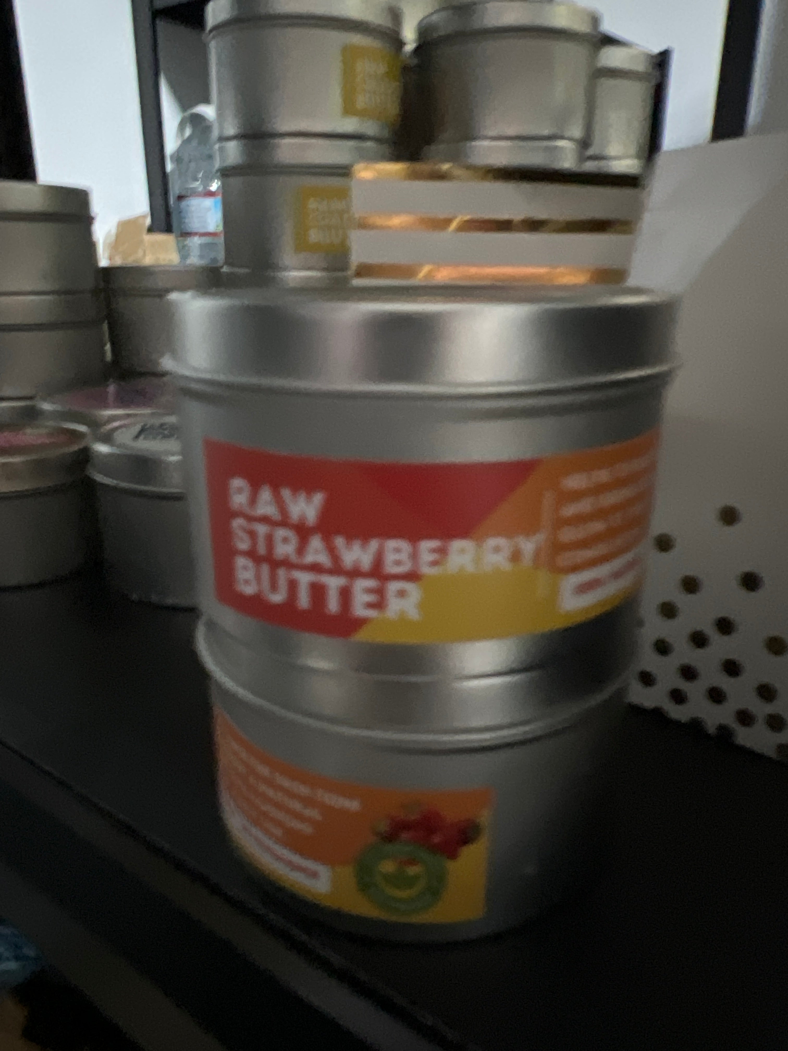 Raw butter strawberry large